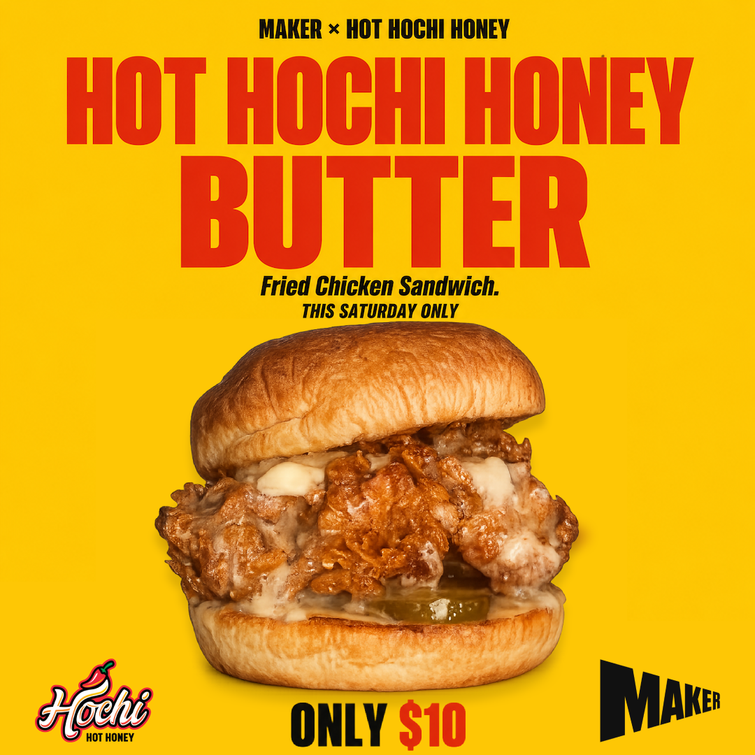 Maker Sandwich — with price.